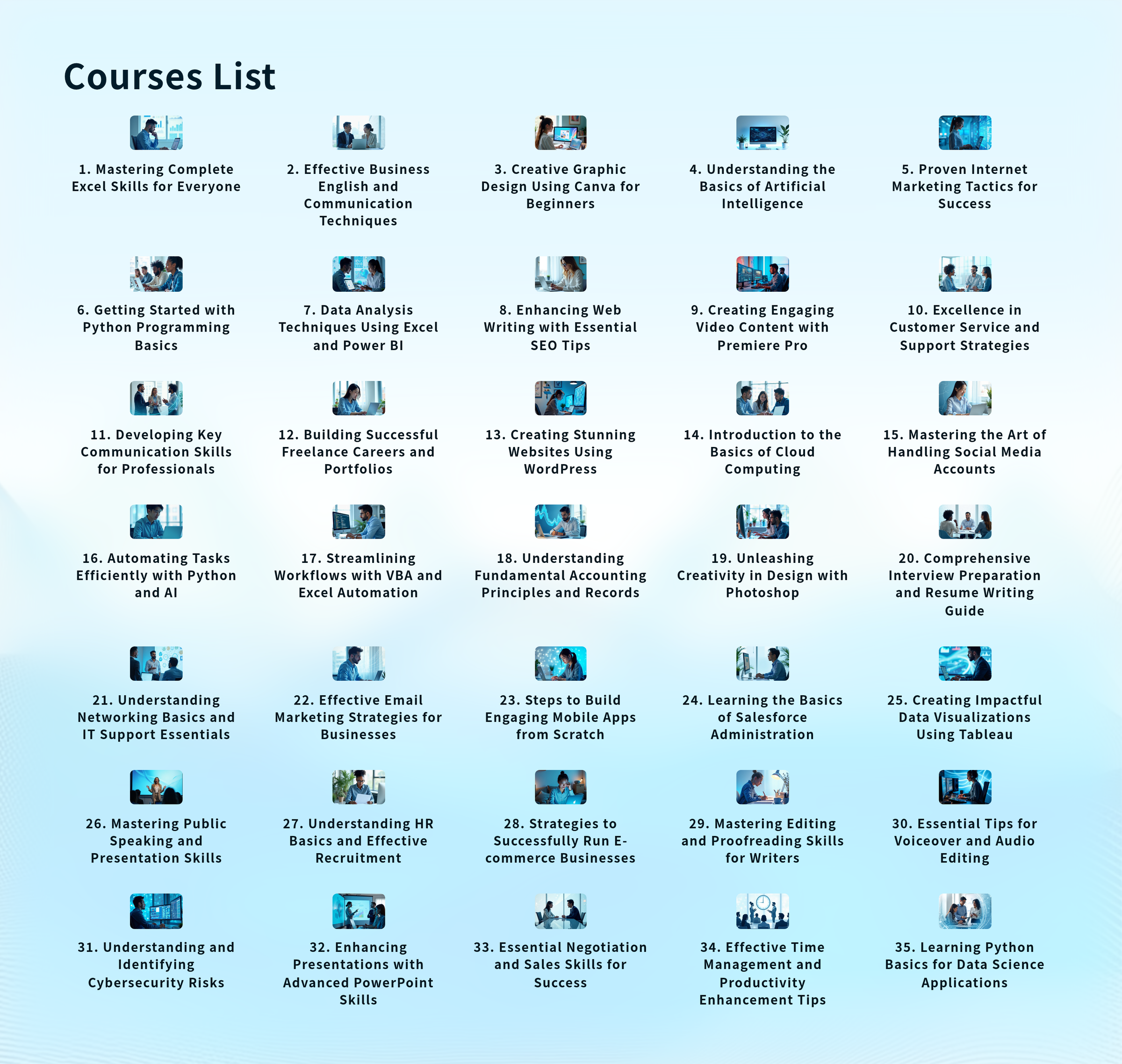 Course List